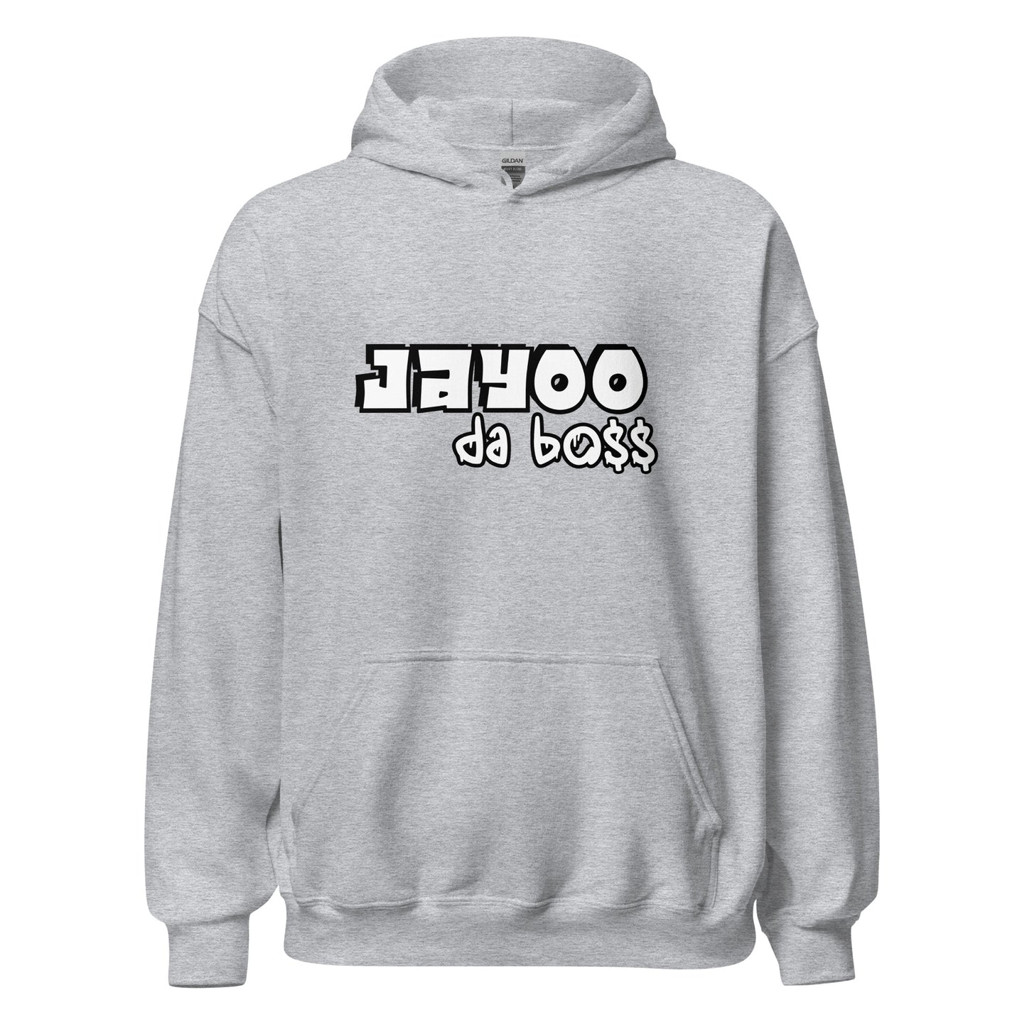 Grey Da Boss Hoodie